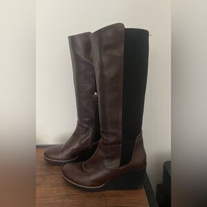 Dr. Scholl's Brilliance Wide Calf Riding Boot - Size 10